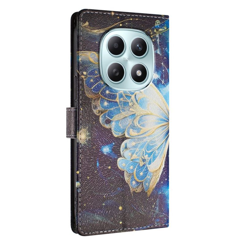 Δερματινη Θηκη Xiaomi Redmi Note 15 5g Πεταλούδα Με Αστέρια