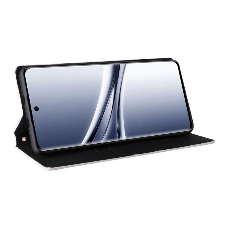 Δερματινη Θηκη Xiaomi Redmi Note 15 5g Θήκες Κινητών Χαραγμένο Σχέδιο Με Διαμάντια