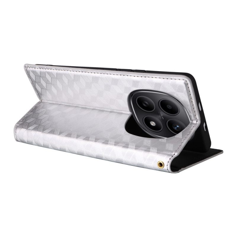 Δερματινη Θηκη Xiaomi Redmi Note 15 5g Θήκες Κινητών Χαραγμένο Σχέδιο Με Διαμάντια