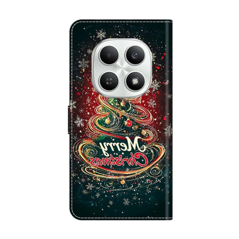 Δερματινη Θηκη Xiaomi Redmi Note 15 5g Χριστουγεννιάτικο Δέντρο