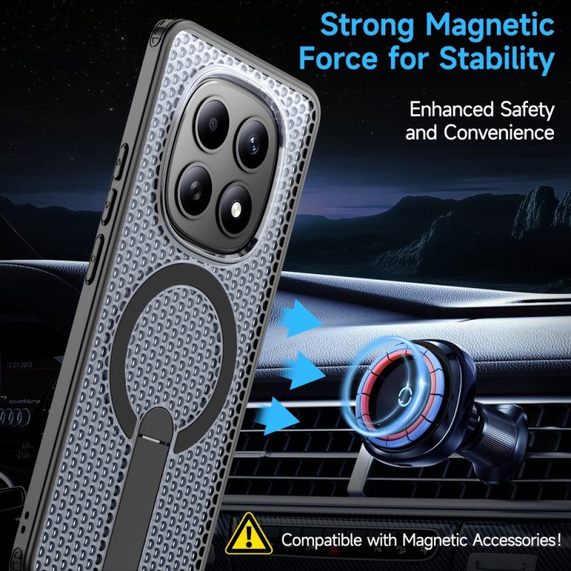 Δερματινη Θηκη Xiaomi Redmi Note 15 5g Υφή Πλέγματος Σιλικόνης