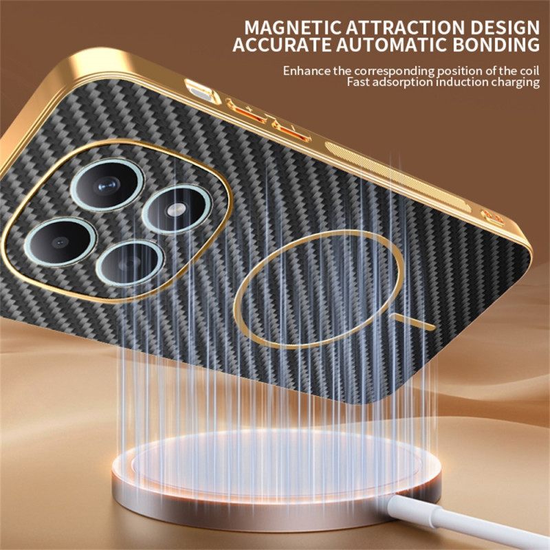 Κάλυμμα Xiaomi Redmi Note 15 5g Υφή Από Ίνες Άνθρακα