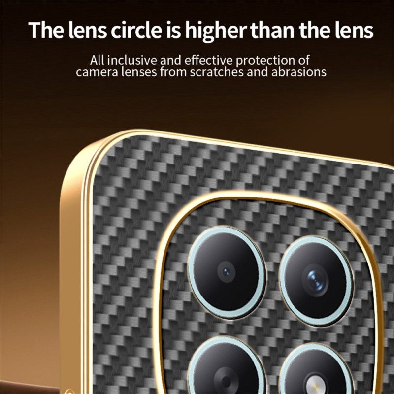 Κάλυμμα Xiaomi Redmi Note 15 5g Υφή Από Ίνες Άνθρακα