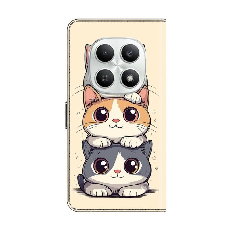 Θηκη Κινητου Xiaomi Redmi Note 15 5g Θήκες Κινητών Γάτες Σε Στοίβα