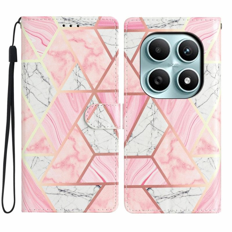 Θηκη Κινητου Xiaomi Redmi Note 15 5g Θήκες Κινητών Ροζ Μάρμαρο