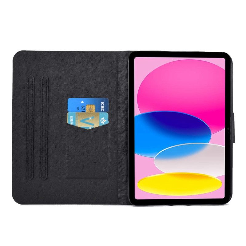 Δερματινη Θηκη iPad (2025) Αστεία Πρόσωπα Σιλικόνης