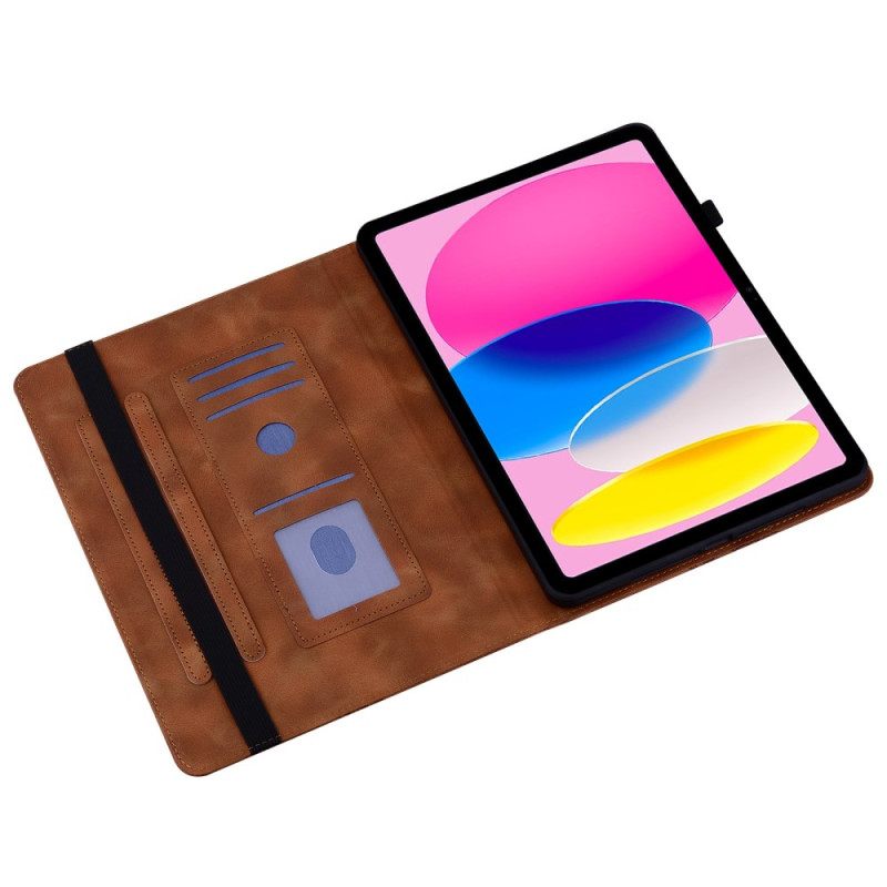 Δερματινη Θηκη iPad (2025) Καρδιές Με Βάση Στήριξης Γραφίδας