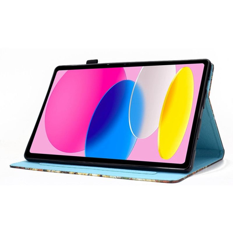 Δερματινη Θηκη iPad (2025) Κορίτσι Πεταλούδα