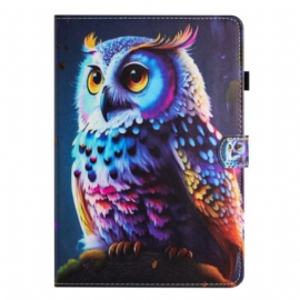 Δερματινη Θηκη iPad (2025) Κουκουβάγια