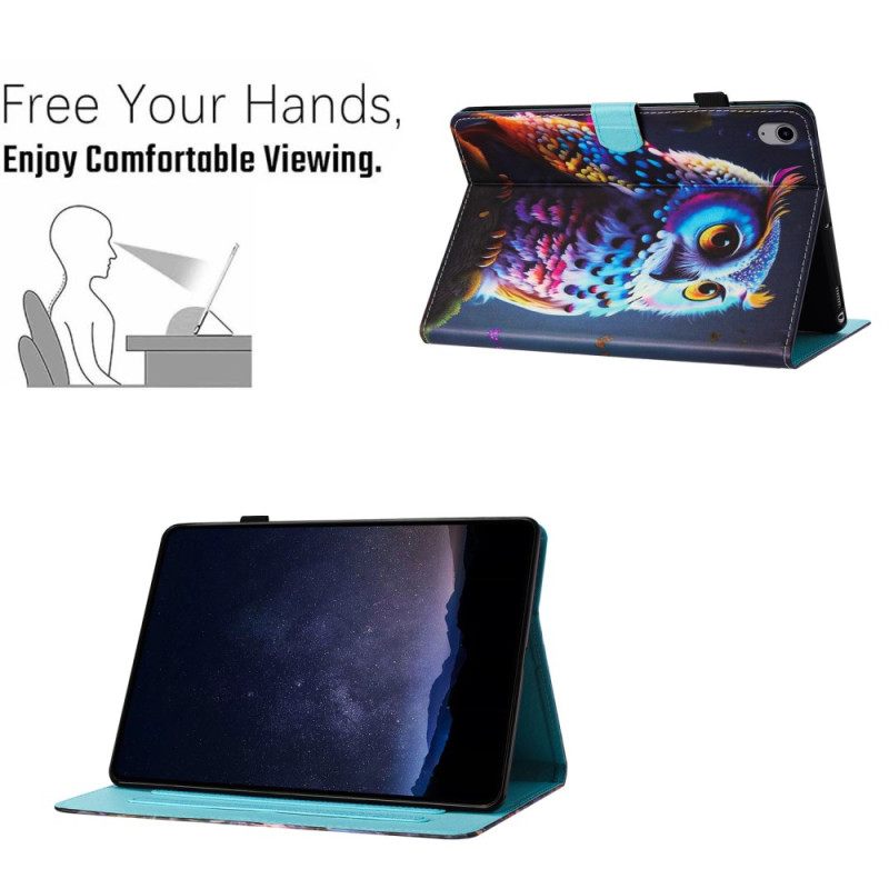 Δερματινη Θηκη iPad (2025) Κουκουβάγια