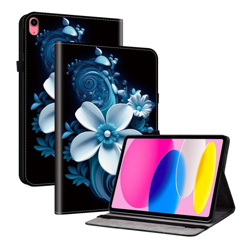 Δερματινη Θηκη iPad (2025) Λευκή Ορχιδέα