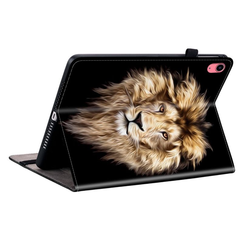 Δερματινη Θηκη iPad (2025) Λιοντάρι