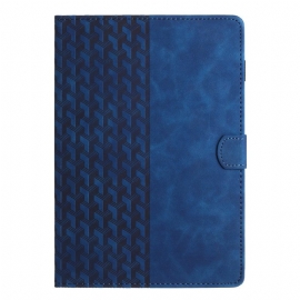 Δερματινη Θηκη iPad (2025) Περίγραμμα Κύβου Σιλικόνης