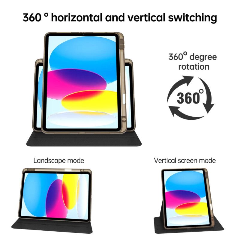 Δερματινη Θηκη iPad (2025) Περιστρεφόμενο Παστέλ Χρώμα