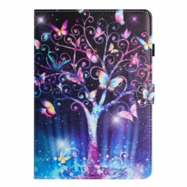 Δερματινη Θηκη iPad (2025) Πεταλούδες Μετεωρίτη