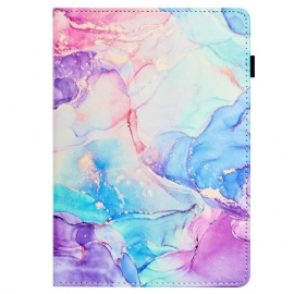 Δερματινη Θηκη iPad (2025) Στυλ Μαρμάρου