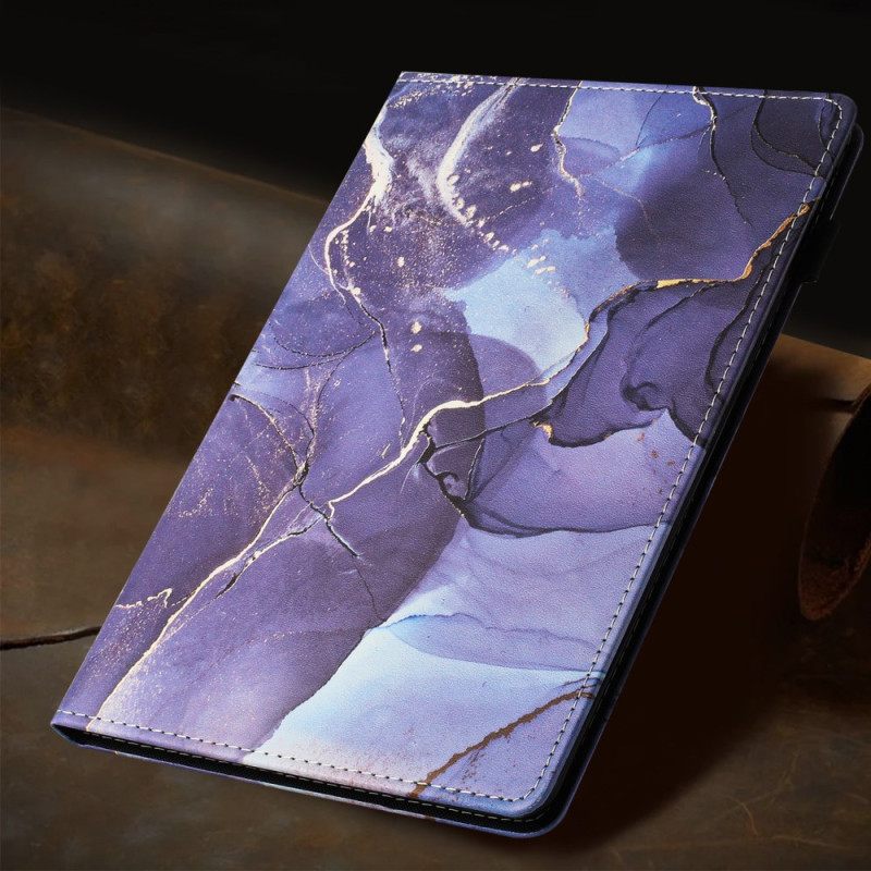 Δερματινη Θηκη iPad (2025) Στυλ Μαρμάρου