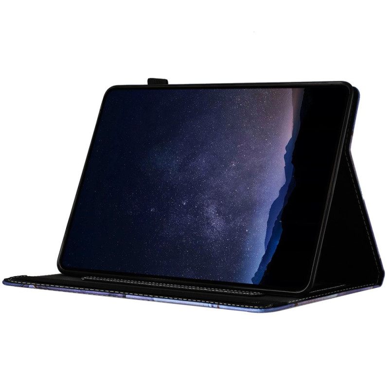 Δερματινη Θηκη iPad (2025) Στυλ Μαρμάρου