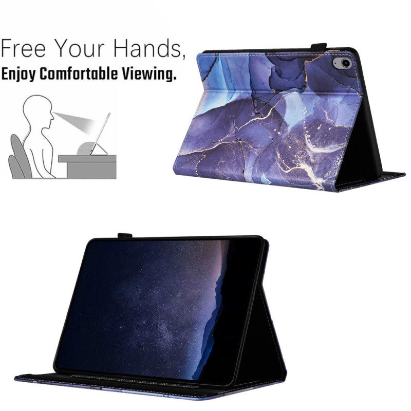 Δερματινη Θηκη iPad (2025) Στυλ Μαρμάρου
