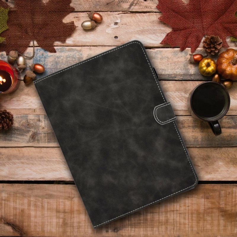 Δερματινη Θηκη iPad (2025) Vintage Τεχνητό Δέρμα