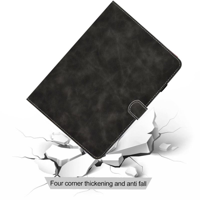 Δερματινη Θηκη iPad (2025) Vintage Τεχνητό Δέρμα
