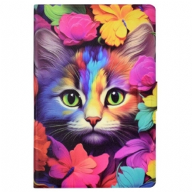 Δερμάτινη Θήκη Κινητού iPad (2025) Θήκες Κινητών Ροζ Γατάκι