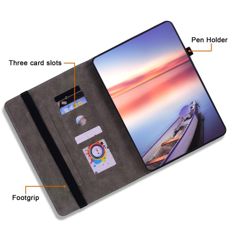 Δερμάτινη Θήκη Κινητού iPad (2025) Θήκες Κινητών Τριαντάφυλλα