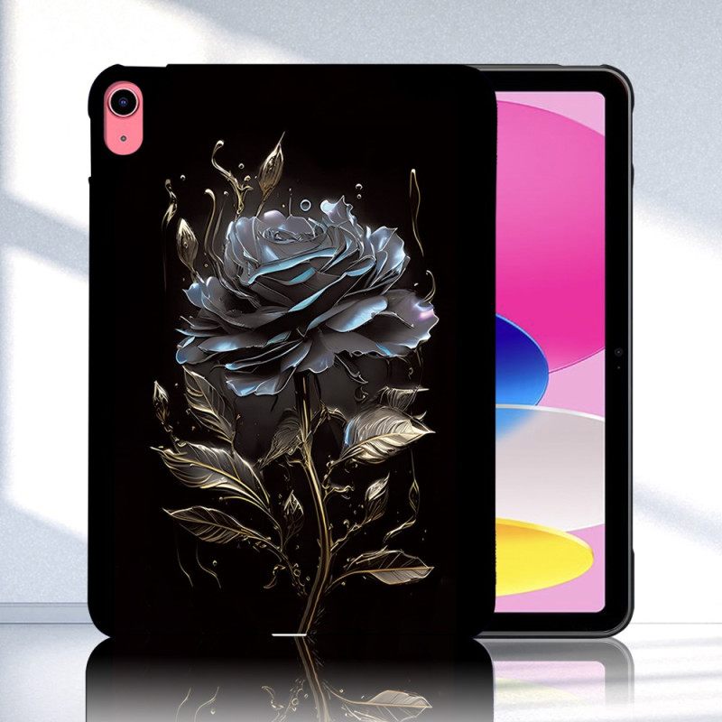 Κάλυμμα iPad (2025) Γκρι Τριαντάφυλλο