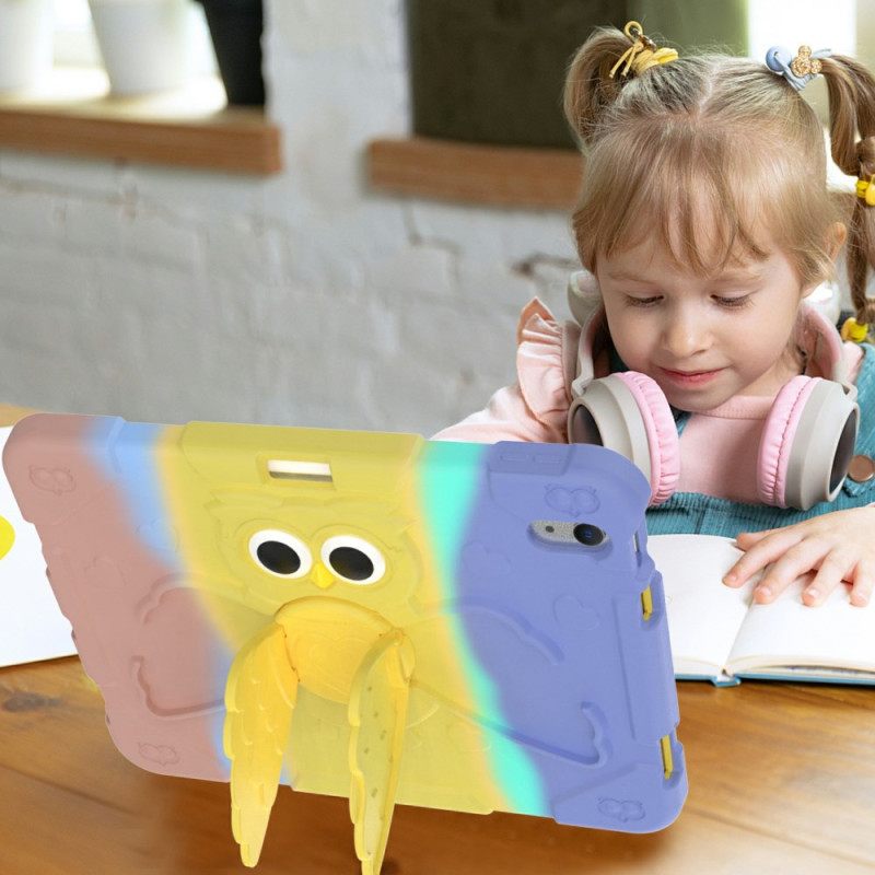 Κάλυμμα iPad (2025) Παιδική Περιστρεφόμενη Βάση Πεταλούδας Με Ντεγκραντέ