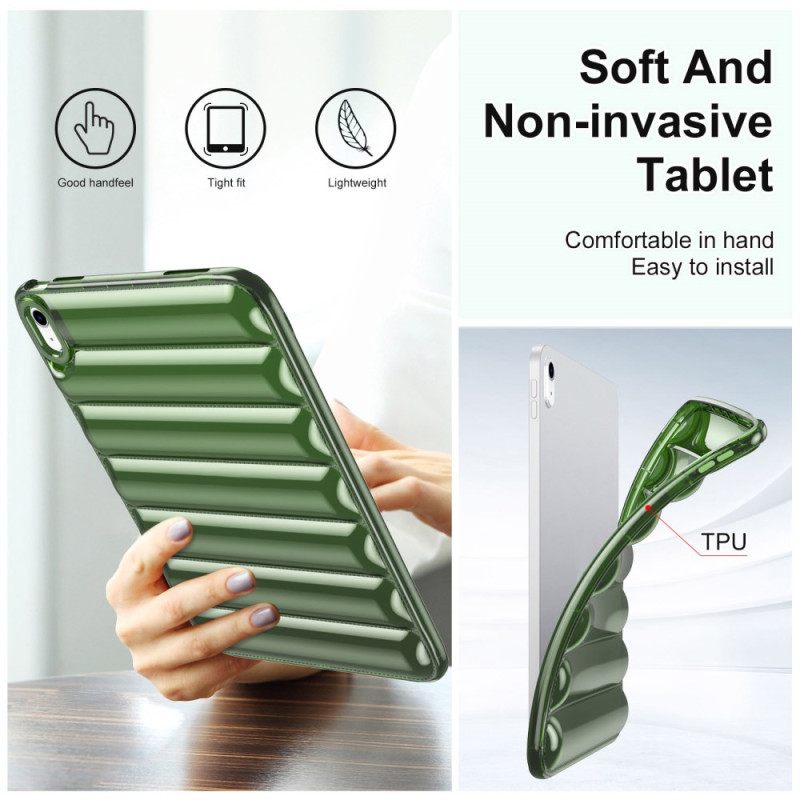 Κάλυμμα iPad (2025) Στυλ Φουσκωτού Μπουφάν