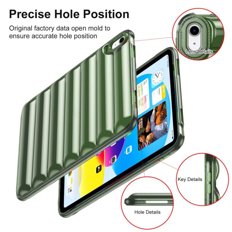 Κάλυμμα iPad (2025) Στυλ Φουσκωτού Μπουφάν