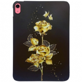 Κάλυμμα iPad (2025) Χρυσό Τριαντάφυλλο