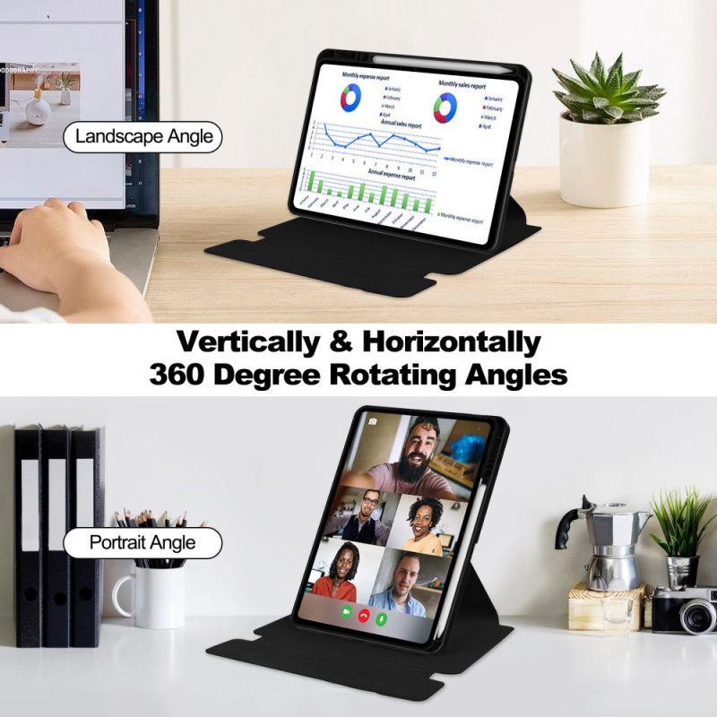 Δερματινη Θηκη Xiaomi Pad 7 / 7 Pro Δερμάτινο Στυλ Με Περιστρεφόμενη Βάση