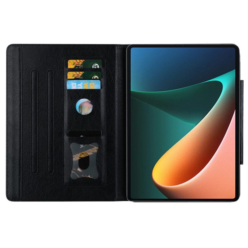 Δερματινη Θηκη Xiaomi Pad 7 / 7 Pro Γάτα Κούμπωμα