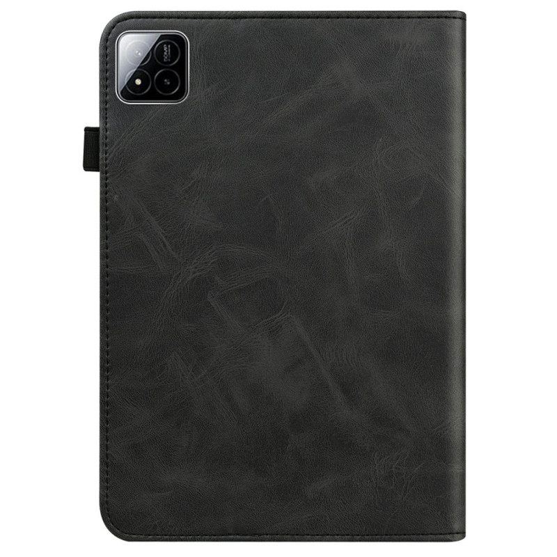 Δερματινη Θηκη Xiaomi Pad 7 / 7 Pro Γραμμές Και Έλξεις Σιλικόνης