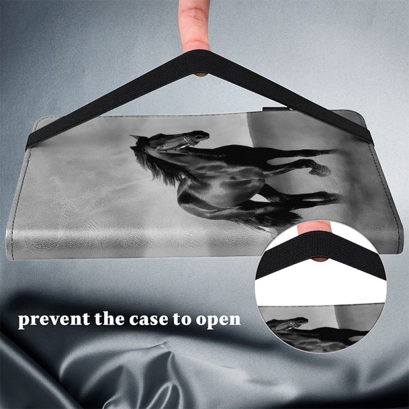 Δερματινη Θηκη Xiaomi Pad 7 / 7 Pro Μαύρο Άλογο