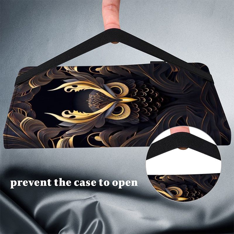 Δερματινη Θηκη Xiaomi Pad 7 / 7 Pro Μοτίβο Κουκουβάγιας Σιλικόνης