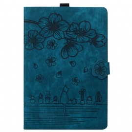 Δερματινη Θηκη Xiaomi Pad 7 / 7 Pro Σκηνή Με Γάτες