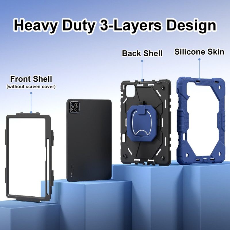 Κάλυμμα Xiaomi Pad 7 / 7 Pro Ενισχυμένη Προστασία Με Βάση Δαχτυλιδιού