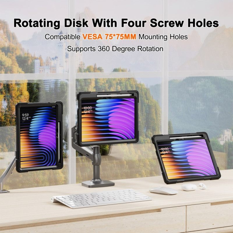 Κάλυμμα Xiaomi Pad 7 / 7 Pro Περιστρεφόμενη Στήριξη