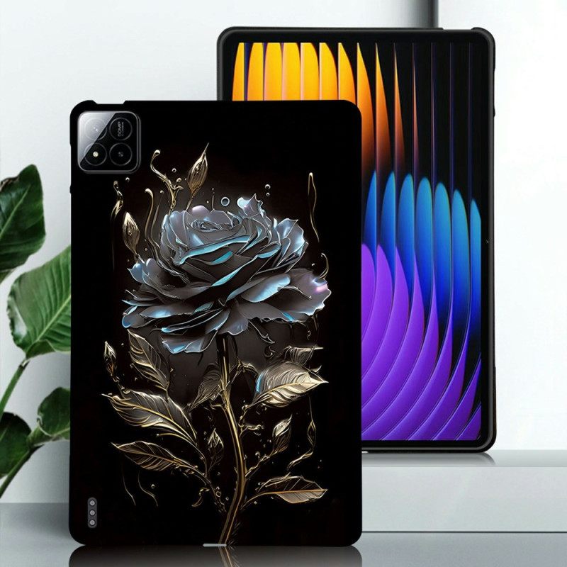 Κάλυμμα Xiaomi Pad 7 / 7 Pro Θήκες Κινητών Μαύρο Τριαντάφυλλο