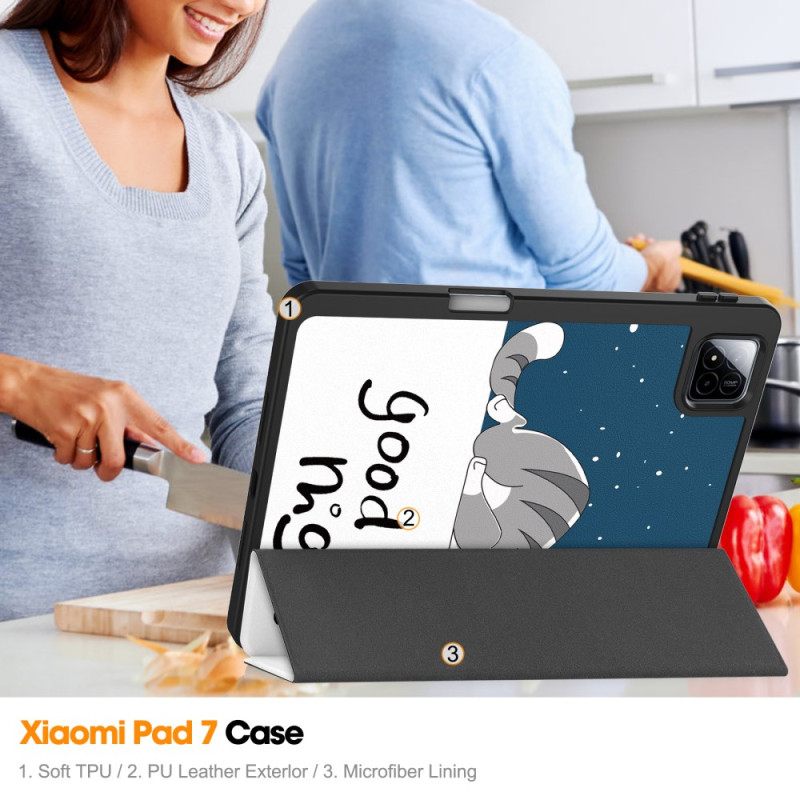Xiaomi Pad 7 / 7 Pro Θήκη Γραφίδας Καληνύχτας