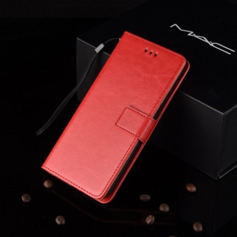 Κάλυμμα Huawei P30 Lite Λαμπερό Συνθετικό Δέρμα