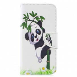 Κάλυμμα Huawei P30 Lite Panda On Bamboo
