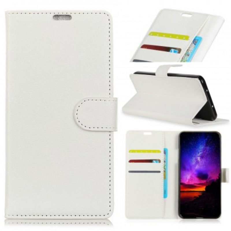 Κάλυμμα Huawei P30 Lite Παραδοσιακό Ψεύτικο Δέρμα