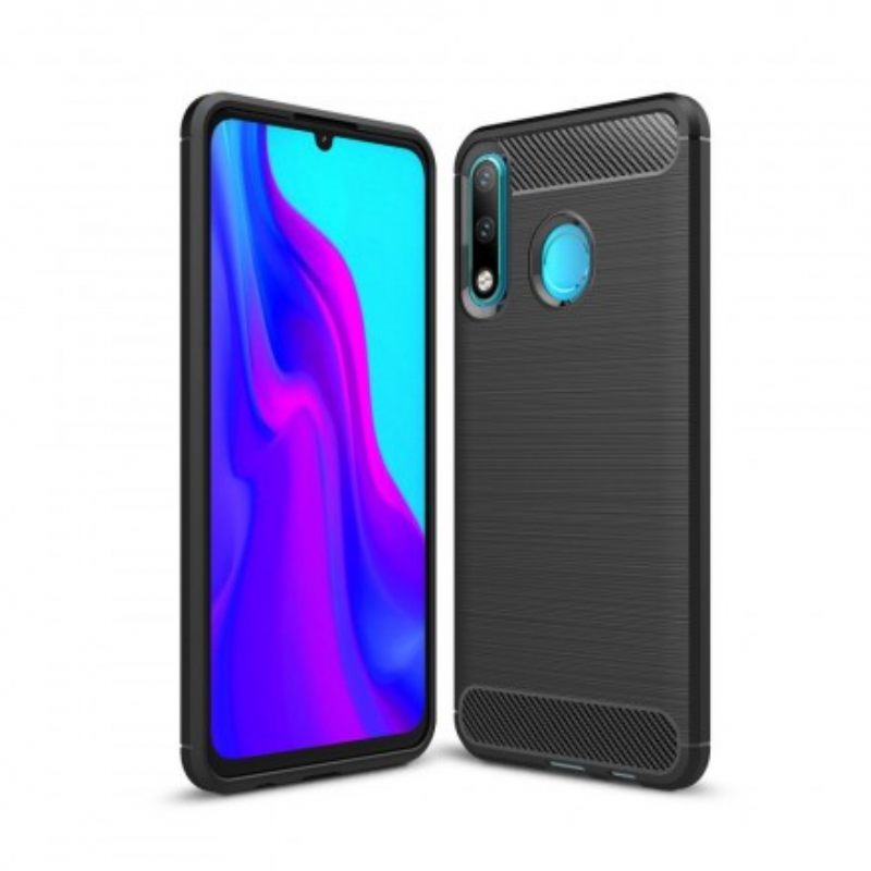 Θήκη Huawei P30 Lite Βουρτσισμένη Ίνα Άνθρακα