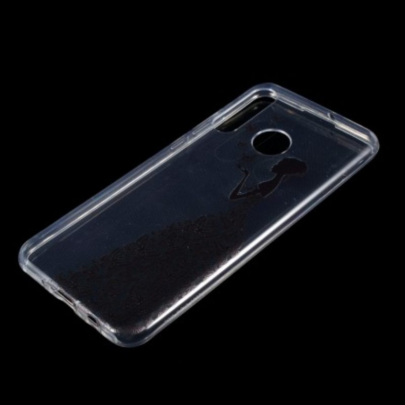 Θήκη Huawei P30 Lite Διαφανές Φόρεμα Πεταλούδων