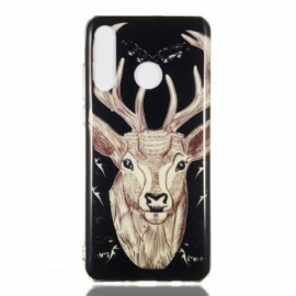 Θήκη Huawei P30 Lite Fluorescent Majestic Stag