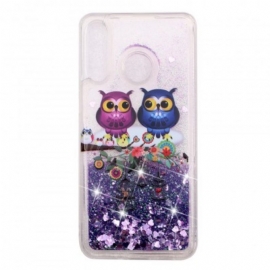 Θήκη Huawei P30 Lite Glitter Owls