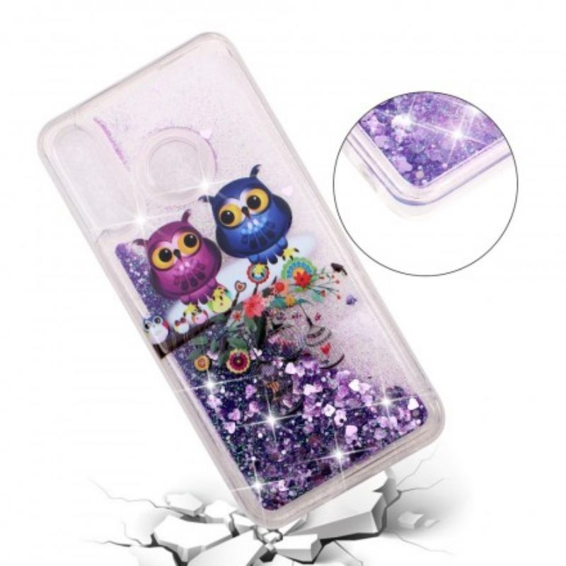 Θήκη Huawei P30 Lite Glitter Owls